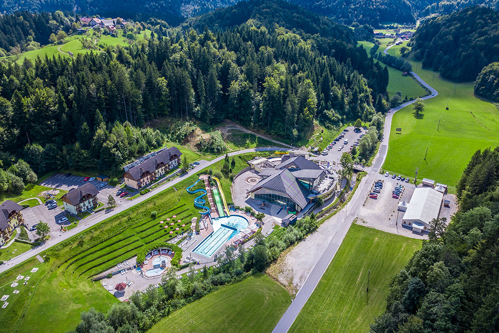 Appartementsiedlung der Terme Snovik