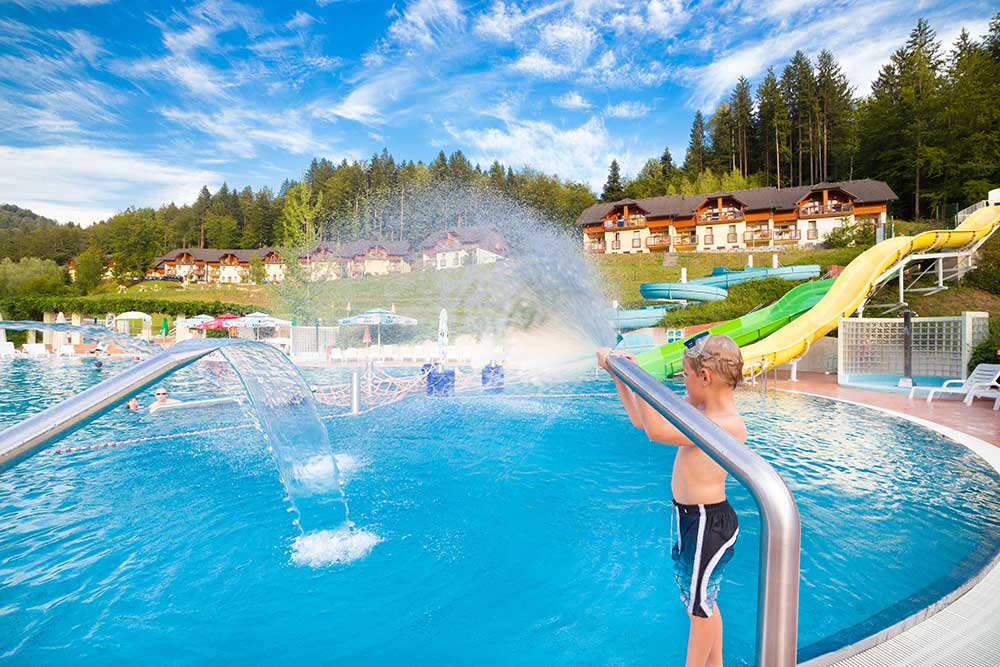 Appartementsiedlung der Terme Snovik