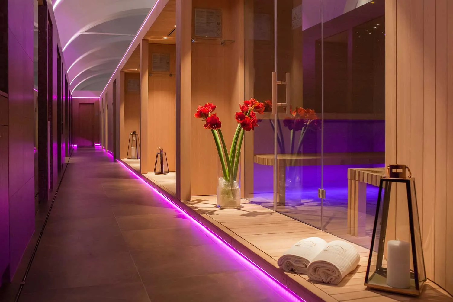 Wellnessbereich im Grand Hotel Roga&scaron;ka 