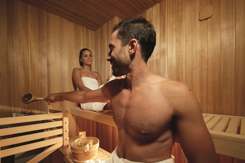 Wellnessbereich im Grand Hotel Roga&scaron;ka 