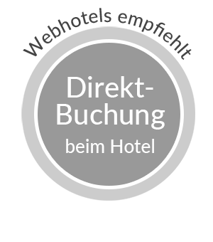 Webhotels empfiehlt Direktbuchung beim Hotel